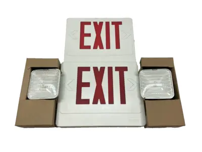 New | in-Stock Lithonia Lighting LED Exit/Unit Combo w/ Battery 120/277VAC Lighting Michigan US | Maverick Industrial Sales #1400902