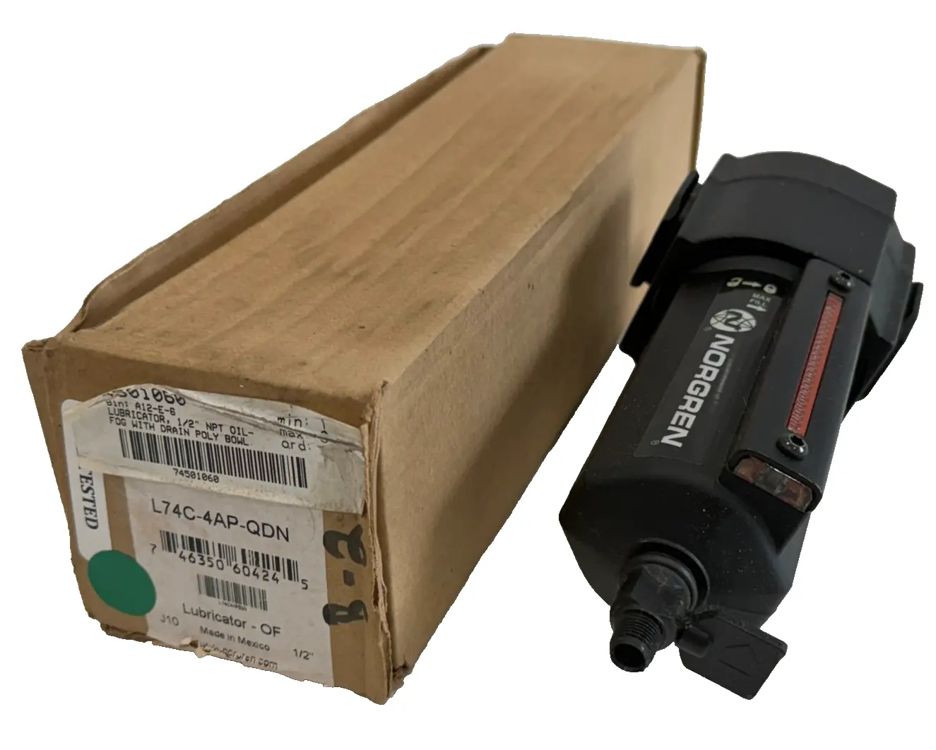 NEW NORGREN L74C-4AP-QDN LUBRICATOR L74C4APQDN