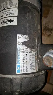 USED BALDOR 6VL56T34F5301-P
