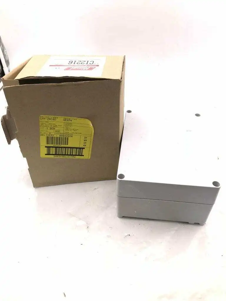 Himel CI2216 Wall Mount Insulating PVC Junction Box 220mm X 168mm X106mm -NIB