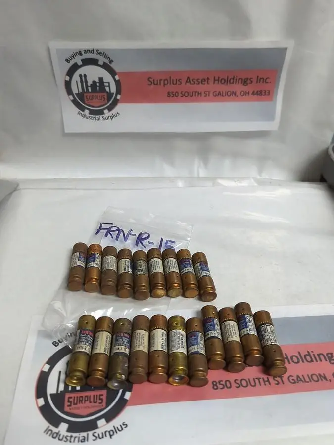 Used COOPER BUSSMANN FRN-R-15 Miscellaneous Equipment (Electrical & Power) | Surplus Asset Holdings #1196534