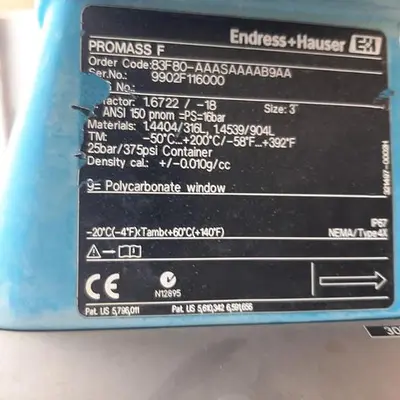USED ENDRESS+HAUSER 83F80-AAASAAAAB9AA