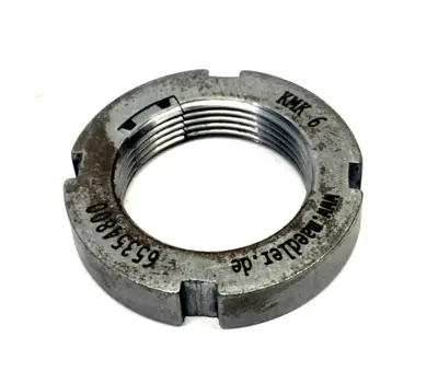 Maedler 65354800 Locknut With Integral Locking Device, KMK 6 M30x1.5 - Used