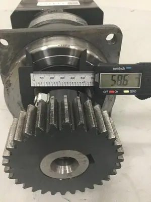 USED SIEMENS 1FK6083-6AF71-1TH0 WG