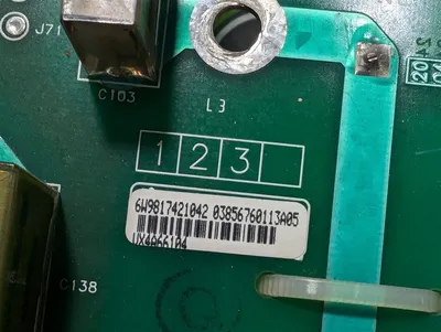 Schneider Electric VX4A66104 ALTIVAR 66 Line Filter Board Used