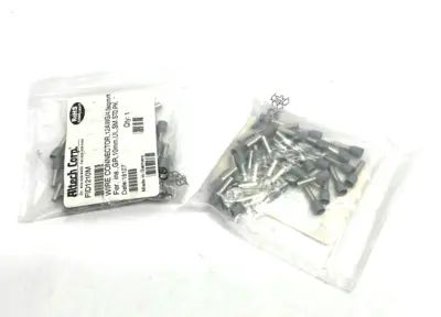 New | in-Stock Altech Insulated Crimp Ferrule 12AWG/4.0sqmm 50-PACK, LOT OF 2 Electrical Fittings Michigan US | Maverick Industrial Sales #1390695