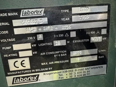 1998 Laborex I000 Surface Finishing | Bowland Trading Ltd (16)