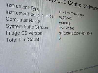 USED ILLUMINA NEXTSEQ 1000