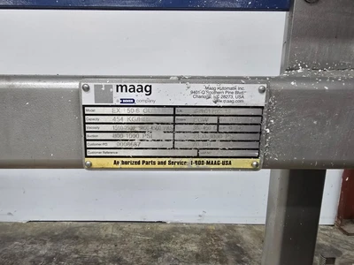 Maag EX50-6-GU Melt Pump, 10 HP, With Control Panel