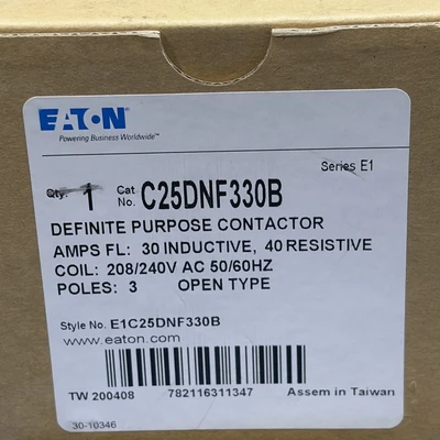 New | in-Stock Eaton C25DNF330B Contact Blocks Indiana US | J&J Industrial Supply #1309845