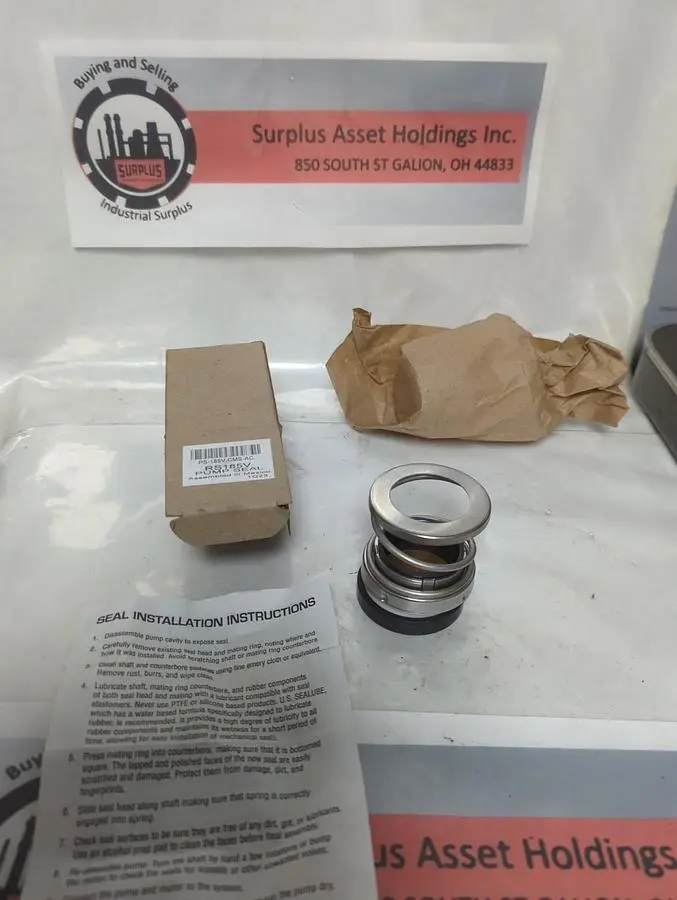 New | in-Stock U.S SEAL RS185V Pump Parts Ohio US | Surplus Asset Holdings #1543566