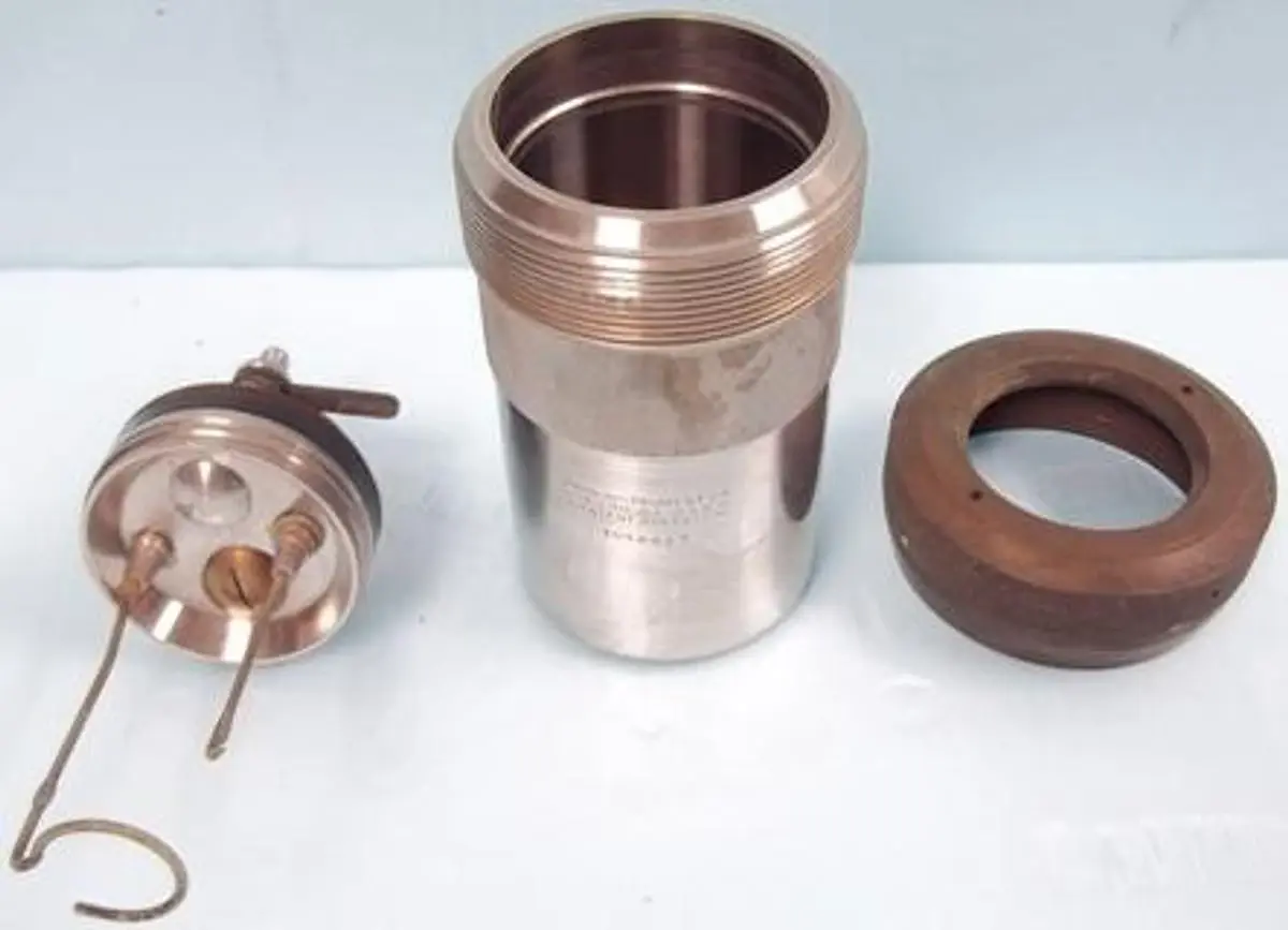 QTY. 1. PARR INSTRUMENT CO. 3 PIECE CALORIMETER PR...