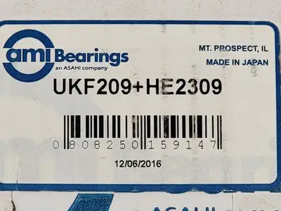 NEW AMI BEARING UKF209+HE2309