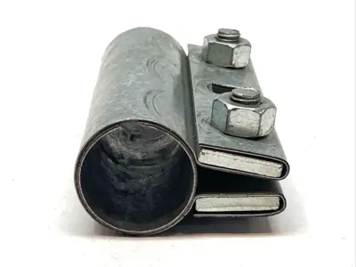 USED MORRIS COMPRESSION COUPLING 1.5" OD 6" LENGTH NO INSULATION