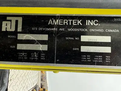 USED 1987 AMERTEK 2500L