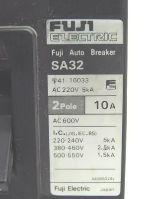 USED FUJI ELECTRIC SA32-10