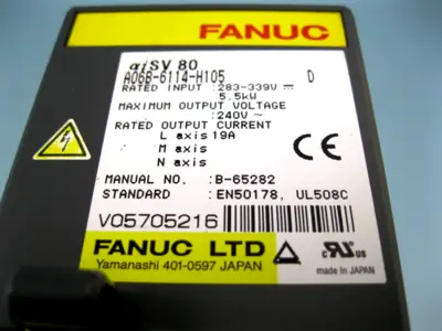 USED FANUC A06B-6114-H105