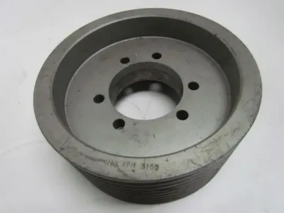 3V8.0x8 SF 8/3V8.0-SF 8-Groove 3V Belt QD Sheave 3" Bore QD SF Bushing 8" OD