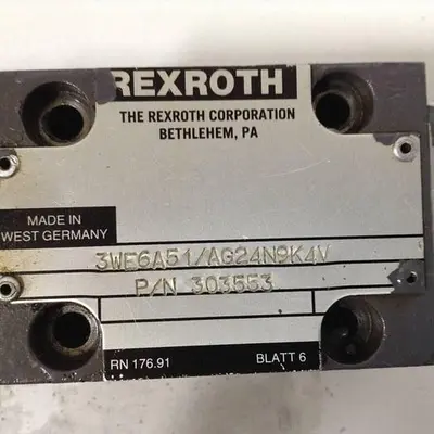 USED REXROTH 3WE6A51/AG24N9K4V