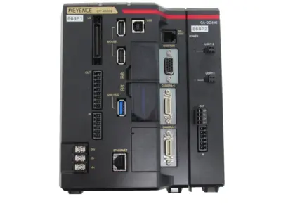 USED KEYENCE CV-X400F CONTROLLER CA-DC40E CVX400F