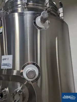 USED A&M Process 500 Liter A&B Process Receiver Tank, 316 S/S, 44/150#
