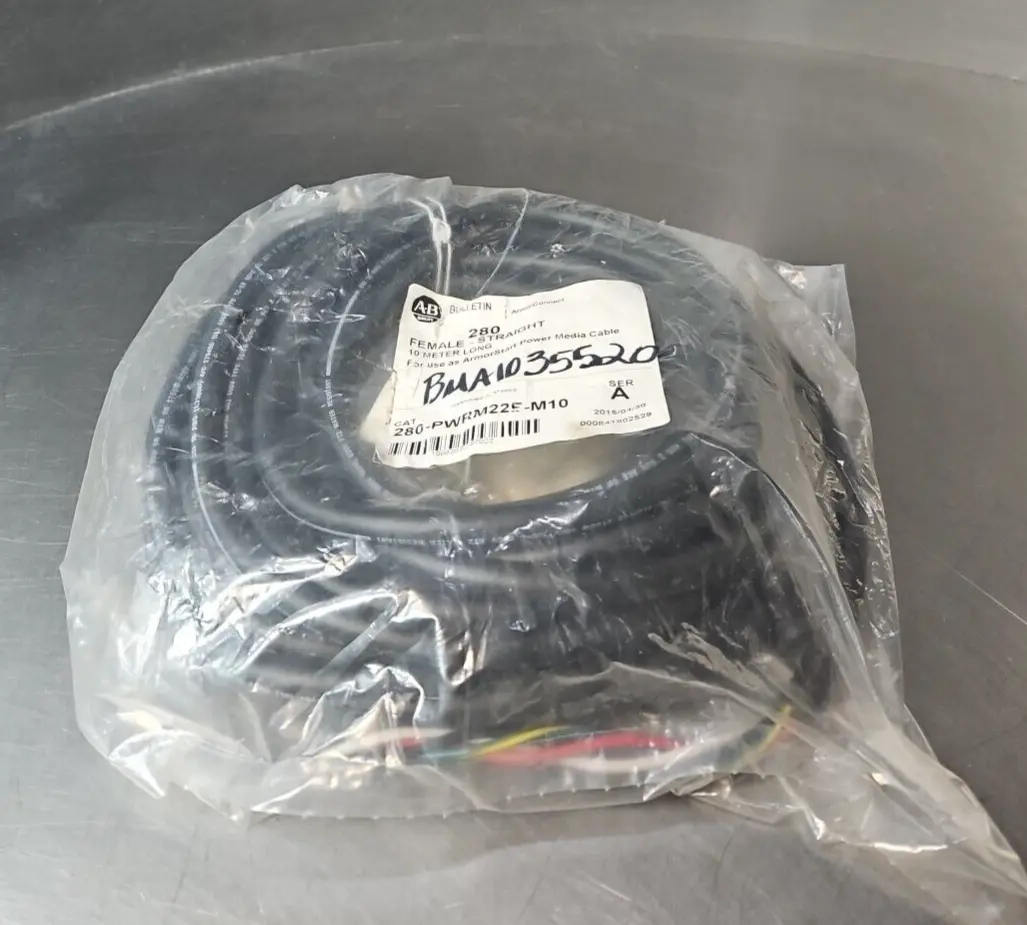 ALLEN BRADLEY 280-PWRM22E-M10 SER A Cable 10 M (BIN351)