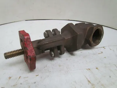 United 1990 Fire Main Gate Valve 1-1/2" NPT 175 WOG 150 WSP