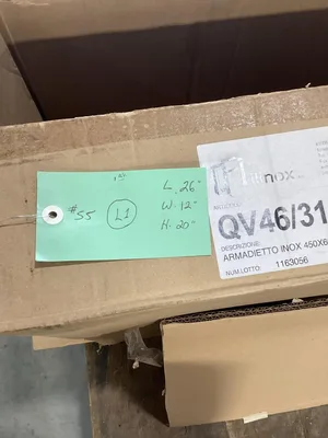 Ilinox QV46/316 Stainless Rail Component Cabinet -NIB