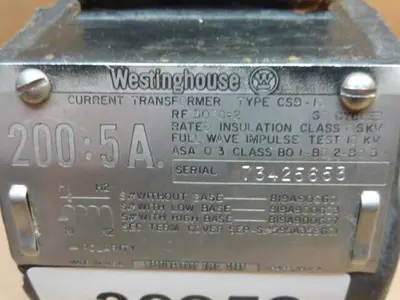 USED WESTINGHOUSE CBS-10