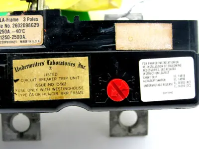 USED WESTINGHOUSE HLA3250T TRIP UNIT