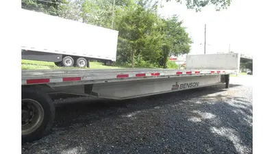 Used BENSON 53X102 Flatbed Trailers Nebraska US | Trustworthy Equipment #1403556