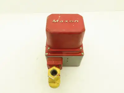 Maxon .75" STO-A 0 Natural Gas Shut Off Vent Valve 3/4"NPT 125PSI 115V