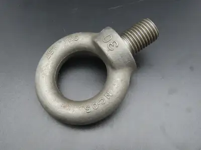 SWL 1.5T M30 x 3.5 Metric Shoulder Eye Bolt 45mm Shank NC-05  Lot of 3