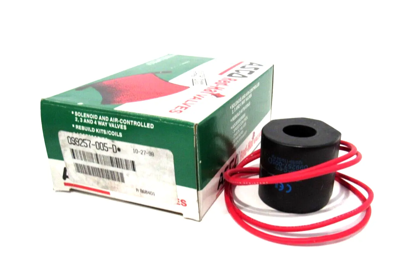 NEW ASCO 099257-005-D VALVE COIL 099257005D