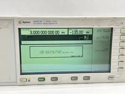 E4421B | Agilent  ESG Series Signal Generator 250kHz-3.0GHz - Used