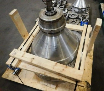 (3) Westfalia HSA 200-36-777 clarifier centrifuges, 316SS.