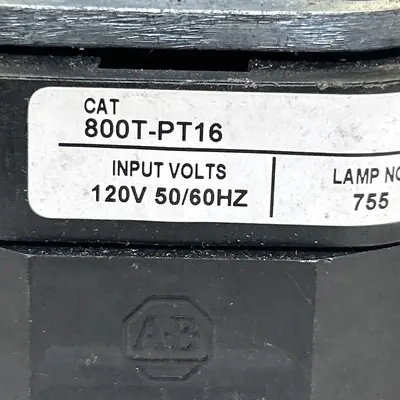Used ALLEN-BRADLEY 800T-PT16 Miscellaneous Equipment (Electrical & Power) | Surplus Asset Holdings #1193618