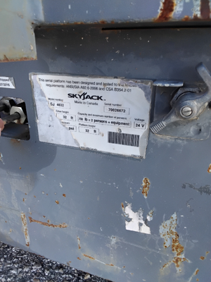 USED 2015 Skyjack SJ4632