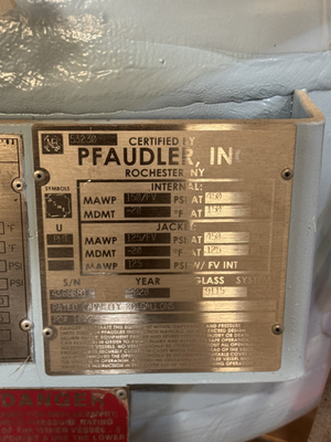 PFAUDLER _UNKNOWN_ Kettle Glass Lined Atmospheric & Pressure Reactor | Perry Equipment (2)