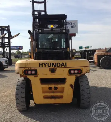 Used 2018 HYUNDAI 160D-9 Internal Combustion Forklifts: Pneumatic Tire Florida US | Forklift Exchange #1274786