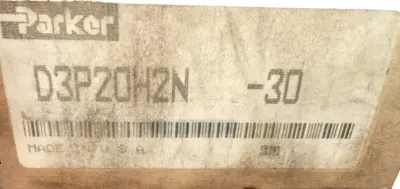NEW PARKER D3P20H2N -30 HYDRAULIC VALVE D3P20H2N30