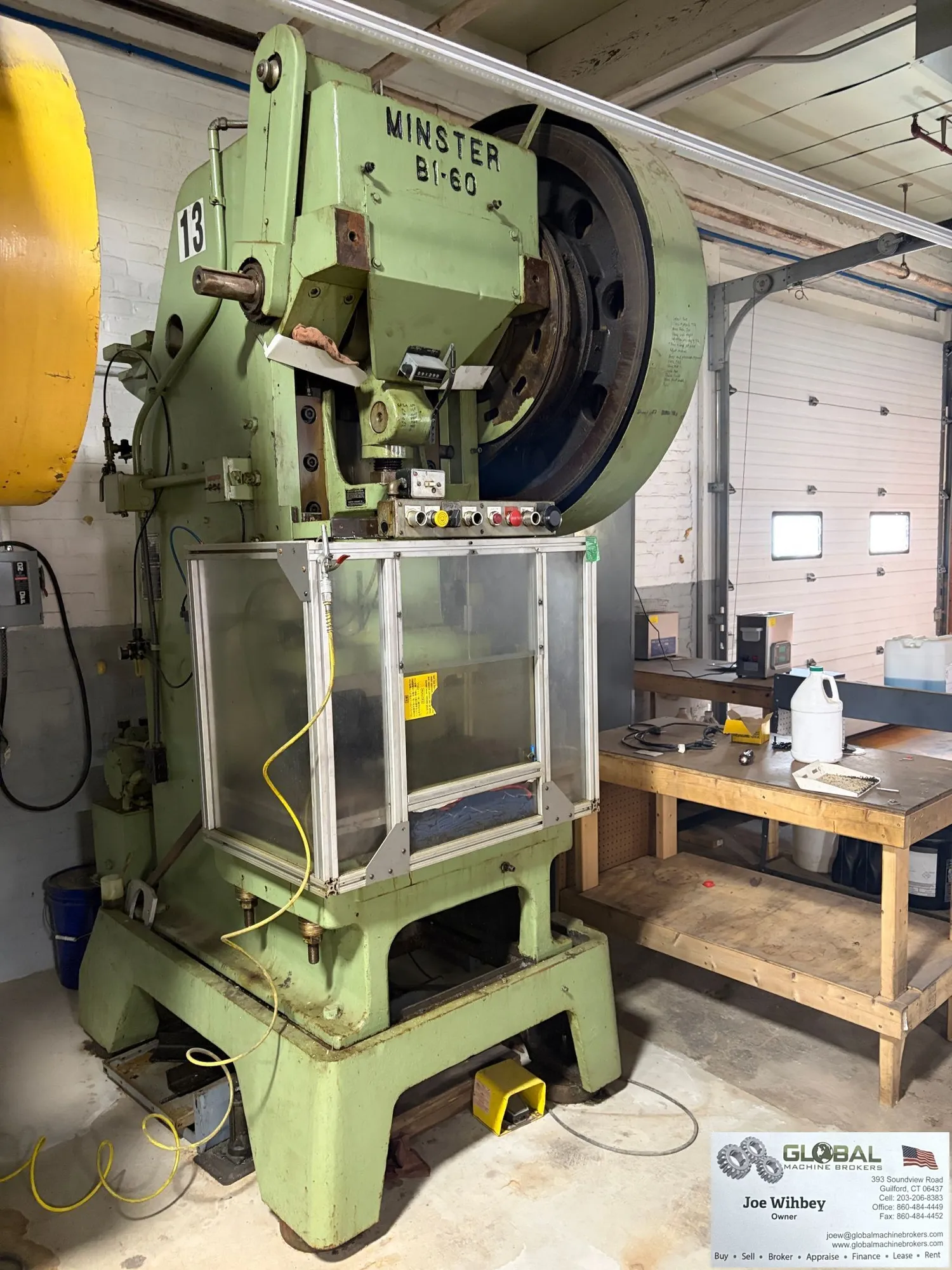 Minster B1-60 Stamping Press 1.5” Stroke w/ Updated Controls