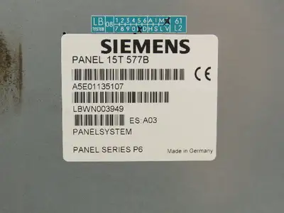 Siemens A5E01135107 Simatic Panel PC 15T 577B/C Touch Screen PLC HMI
