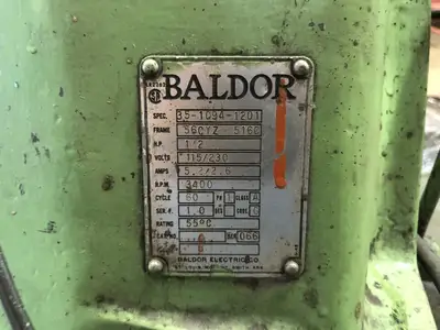 1/2 hp Pedestal-Mounted Mechanical Power Press / Punch Press