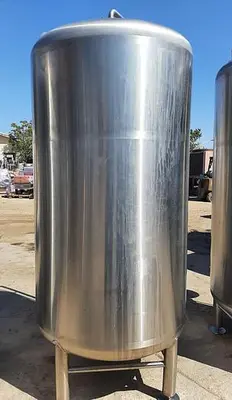 Tank, 465 Gallon, S/st, DT/DB, 15 BBL Brite Tank #S744754