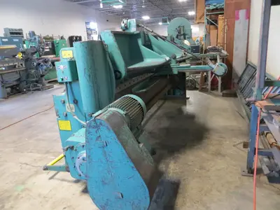 USED 10 GA x 10' WYSONG MODEL 1010-RD MECHANICAL SHEAR
