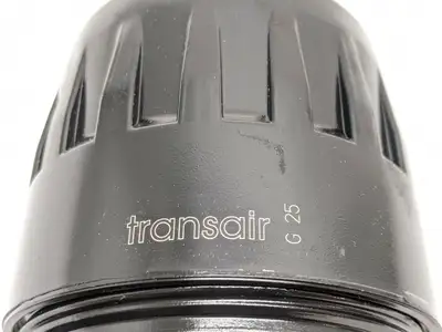 USED PARKER TRANSAIR PIPE CONNECTOR 45 DEGREE ELBOW
