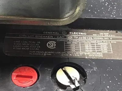 USED GENERAL ELECTRIC / GE TFJ236125