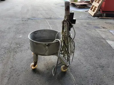Pump Bin w/ 1 hp Motor