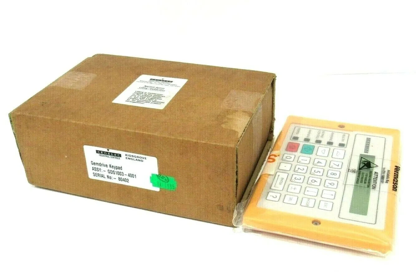 NEW ALSTOM CEGELEC INDUSTRIAL CONTROLS GDS1003-4001 GEM DRIVE KEYPAD GDS10034001